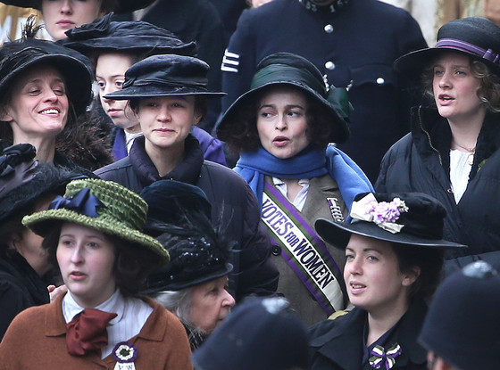 Carey Mulligan, Helena Bonham Carter, Suffragette Carey Mulligan, Helena Bonham Carter, Suffragette